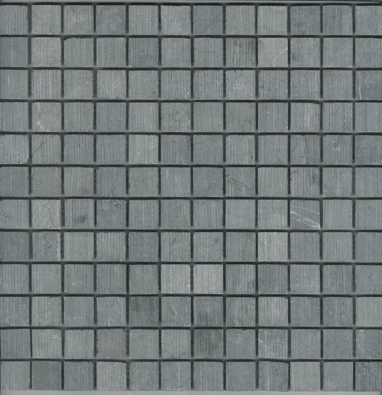 Lage Kosten Mosaic stone raw grey 2,3x2,3 cm (30x30cm)