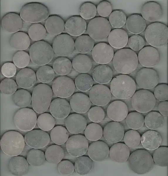 Mozaiek coinstone donker-grijs 29,4x29,4 cm Rechtstreeks Van De Fabrikant