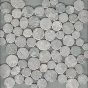Mozaiek coinstone licht-grijs 29,4x29,4 cm Laatste Kans