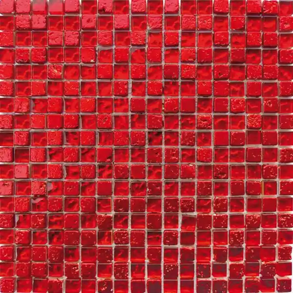 Mozaiek fantasia ft.003 red 1,5x1,5 cm (29,5x29,5cm) Favoriet