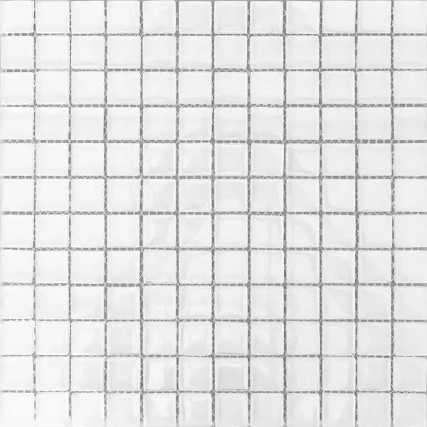 Mozaiek invierno in.023 mirror wit 2,3x2,3 (29,5x29,5cm) Op = Op
