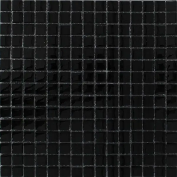 Mozaiek noche no.018 clear zwart 1,8x1,8 cm (30x30cm) Meest Verkocht