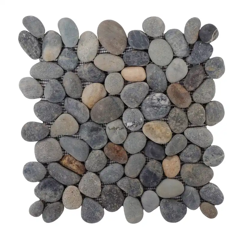 Premium Mozaiek pebblestone mix 29,4x29,4 cm (sample)