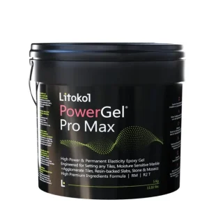 PowerGel Pro Max witte en flexibele epoxy tegellijm 5kg Seizoensaanbieding