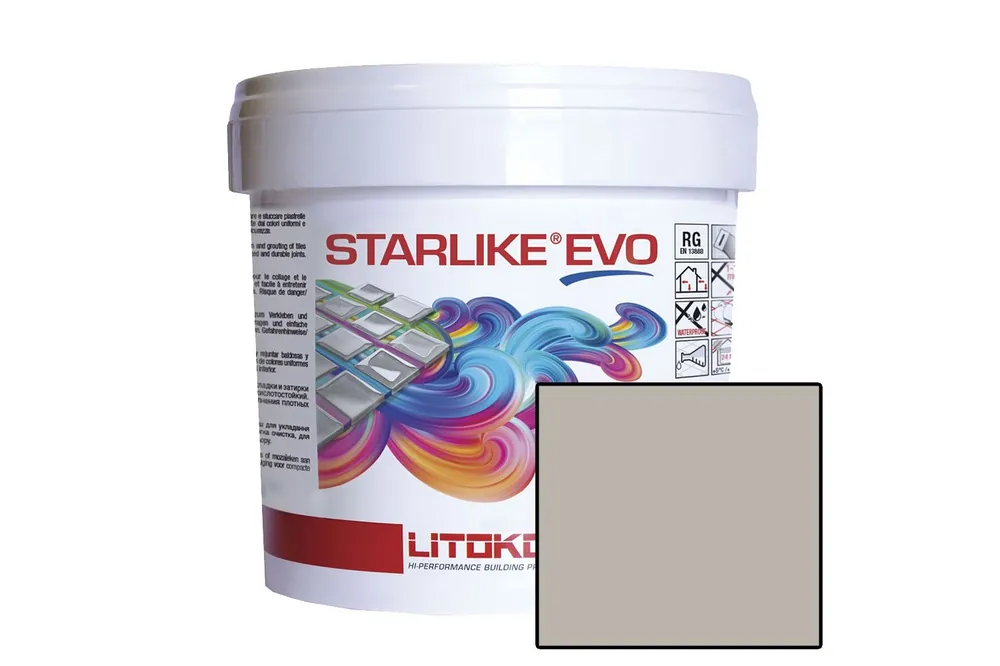 Finale Uitverkoop Starlike evo 125 grigio cemento 2,5kg