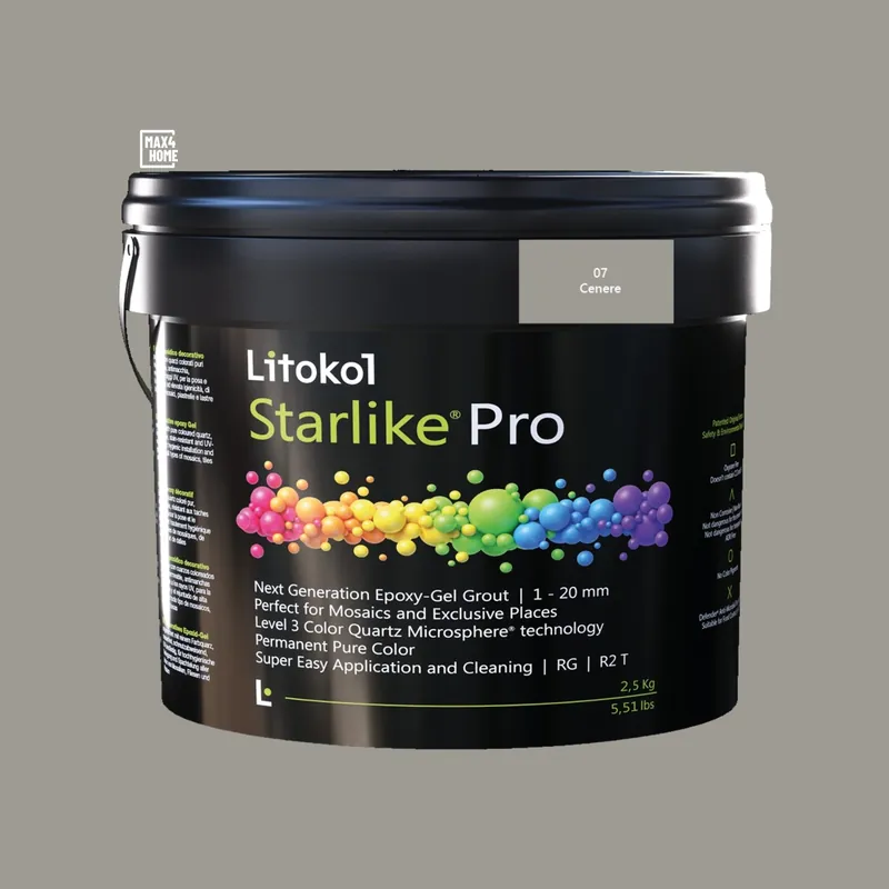 Starlike Pro Lijm en Voegmiddel 2 Componenten Epoxy - 07 Cenere 2,5kg Seizoensaanbieding