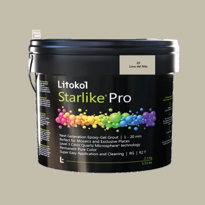 Starlike Pro Lijm en Voegmiddel 2 Componenten Epoxy - 20 Limo del Nilo 2,5kg Veilige Betaling
