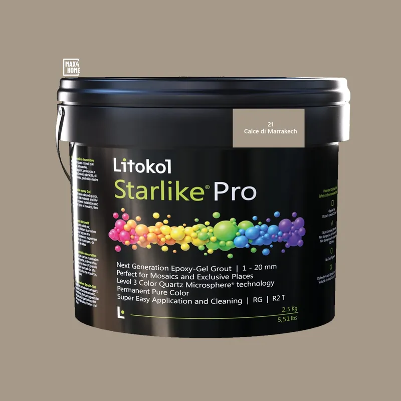 Starlike Pro Lijm en Voegmiddel 2 Componenten Epoxy - 21 Calce di Marrakech 2,5kg Korting