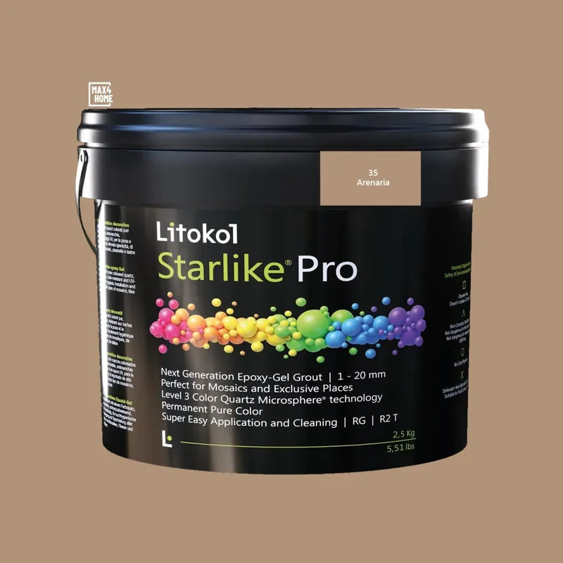 Populair Starlike Pro Lijm en Voegmiddel 2 Componenten Epoxy - 35 Arenaria 2,5kg