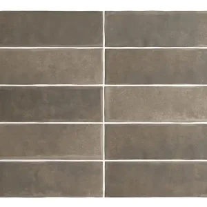 Voordeelprijs Tegels handvorm Allegre Cacao 6x24,6cm
