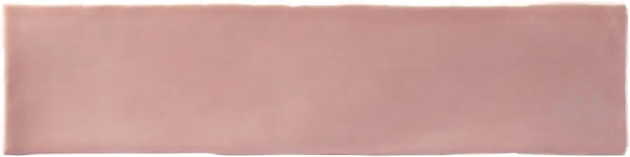 Finale Uitverkoop Tegels handvorm Asiam Pink 7,5x30cm