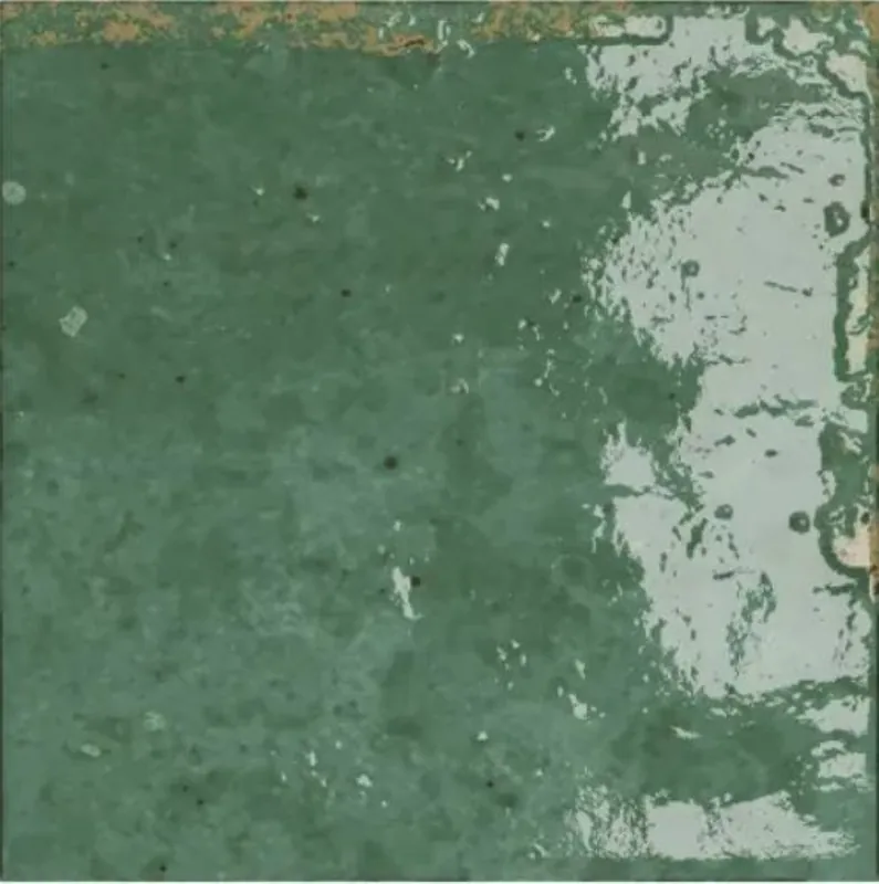 Beperkt Aanbod Tegels handvorm carmen green 15x15 cm
