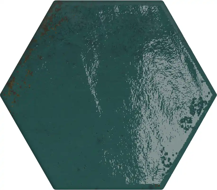 Tegels handvorm carmen hexagon blue 13x15 cm Nu Kopen
