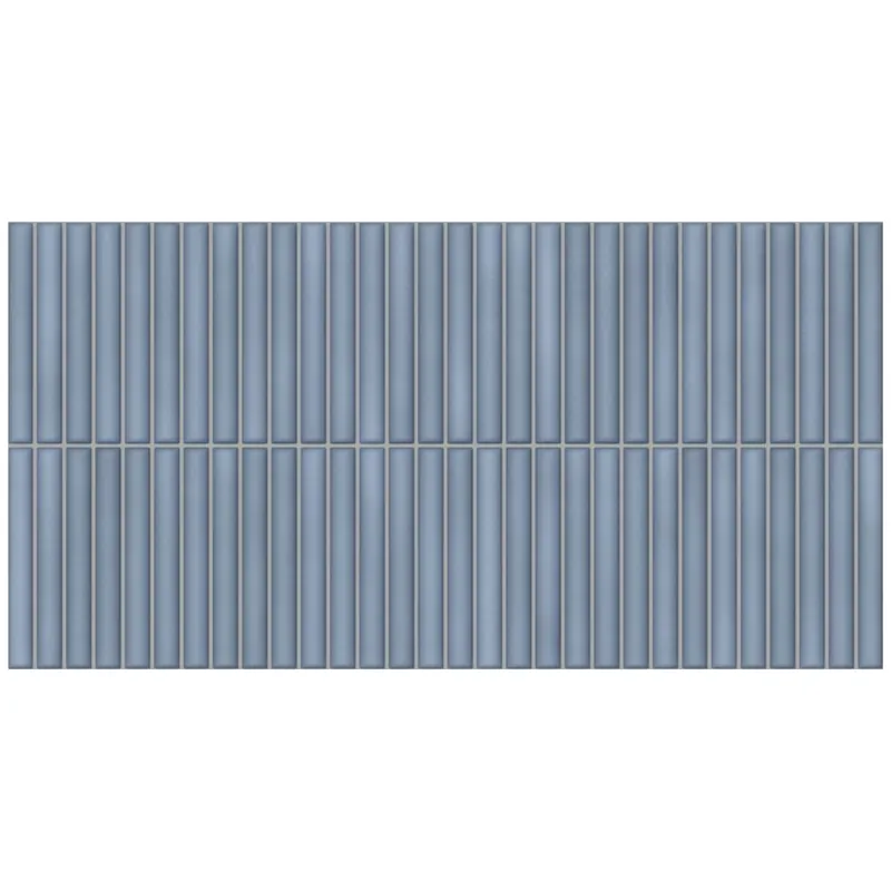 Tegels decor kitkat / lingot blue 32x62,5 cm (sample) Express Levering
