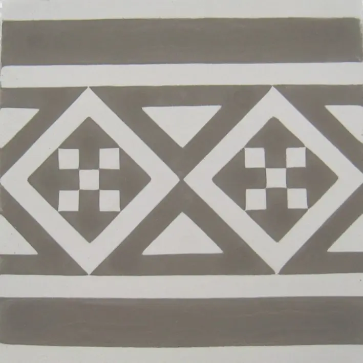 Cementtegels kashba randdecor grijs 20x20 cm (sample) Must-Have