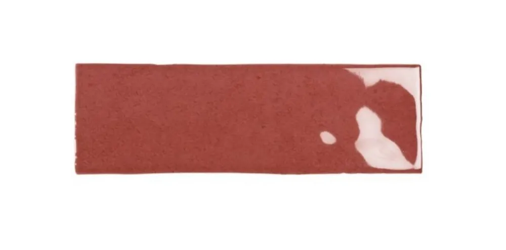 Aanbieding Tegels handvorm nolita burdeos 6,5x20 cm (sample)