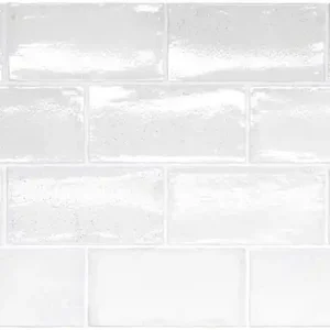 Hoge Kwaliteit Tegels handvorm Talea White 7,5x15cm