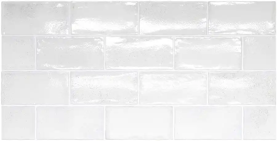 Hoge Kwaliteit Tegels handvorm Talea White 7,5x15cm