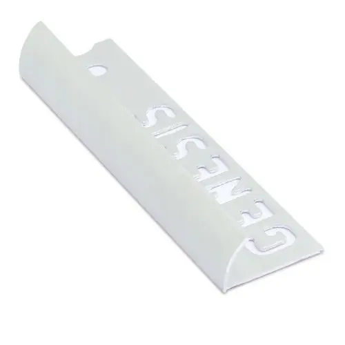 Tegelstrip era100.81 aluminium rond - mat zilver 2,5m x 10mm Beperkte Voorraad