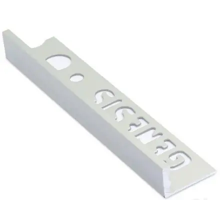 Tegelstrip esa087.81 aluminium recht - mat zilver 2,7m x 8mm Meest Verkocht