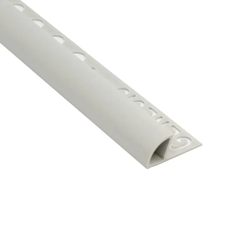 Voordeelprijs Tegelstrip etr108.11 kunststof rond - grijs- 2,5m x 10 mm
