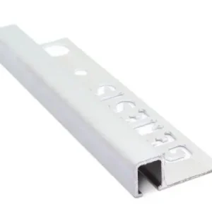 Finale Uitverkoop Tegelstrip tdg104.81 aluminium vierkant - mat zilver 2,5m x 10mm