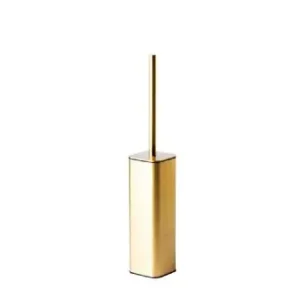 Merkproduct Toiletborstelhouder geborsteld goud