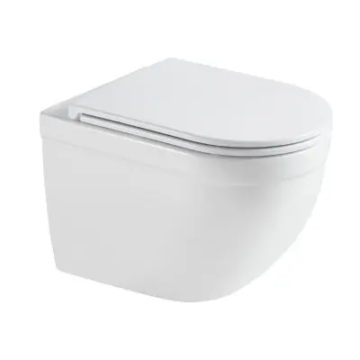 Dagaanbieding Wandtoilet Milano wit glans incl. soflclosebril