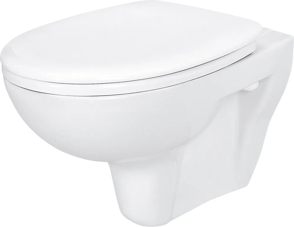 Fabrieksprijs Wandtoilet President wit incl. wc bril