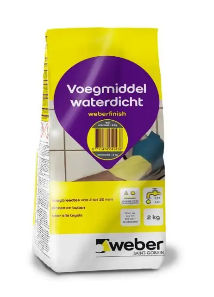 Weber voeg finish antraciet 2 kg Bestel Nu