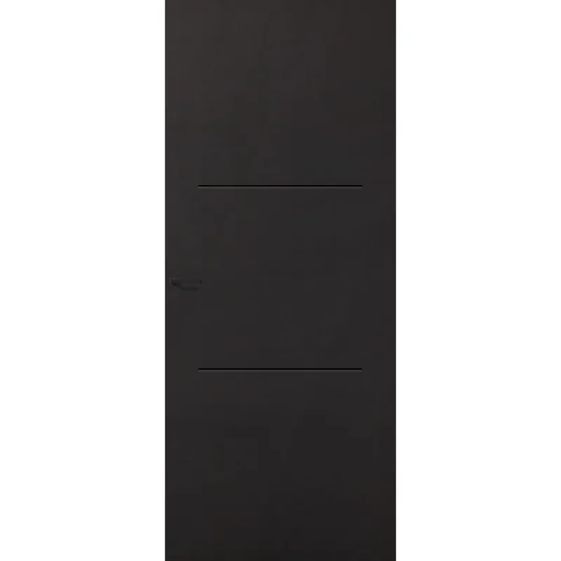 Must-Have Boardpaneeldeur Cando Austin Zwart