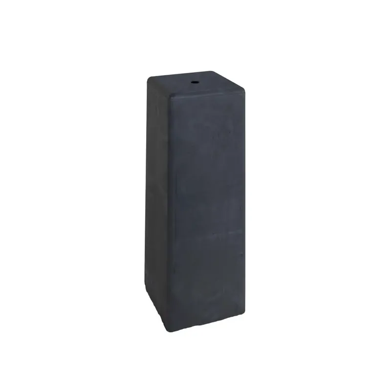 Voordeelprijs Betonpoer antraciet met facetrand 150×150 mm