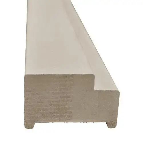 Koopje Grenen kozijn opdek wit gegrond 56×90 mm