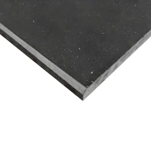 MDF zwart met HPL toplaag 18 mm 122×244 cm Laatste Kans