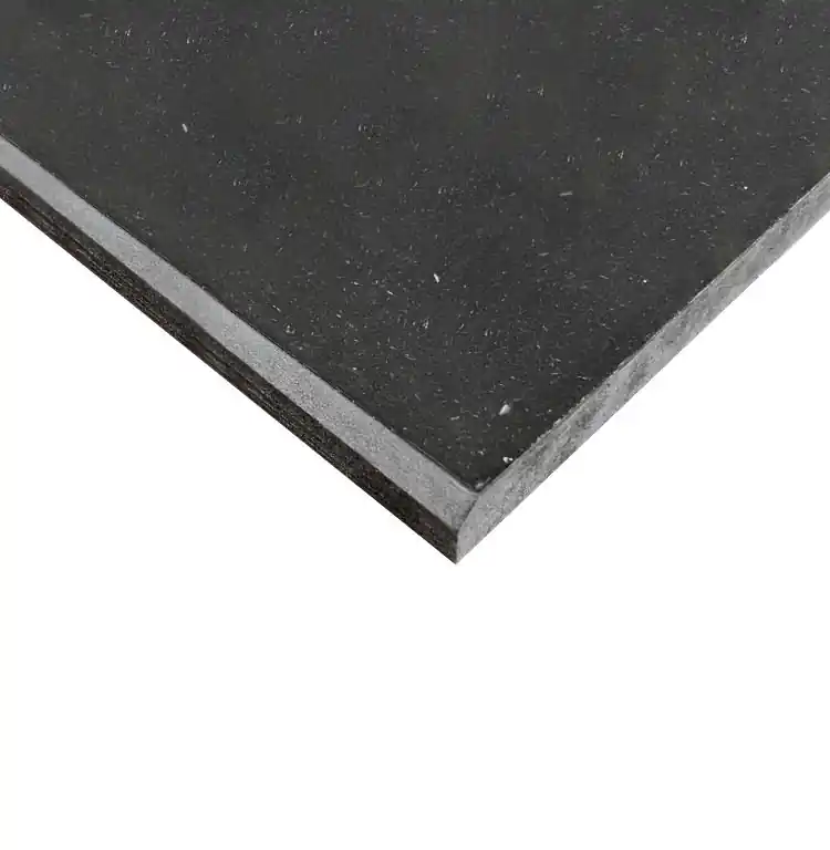 MDF zwart met HPL toplaag 18 mm 122×244 cm Laatste Kans