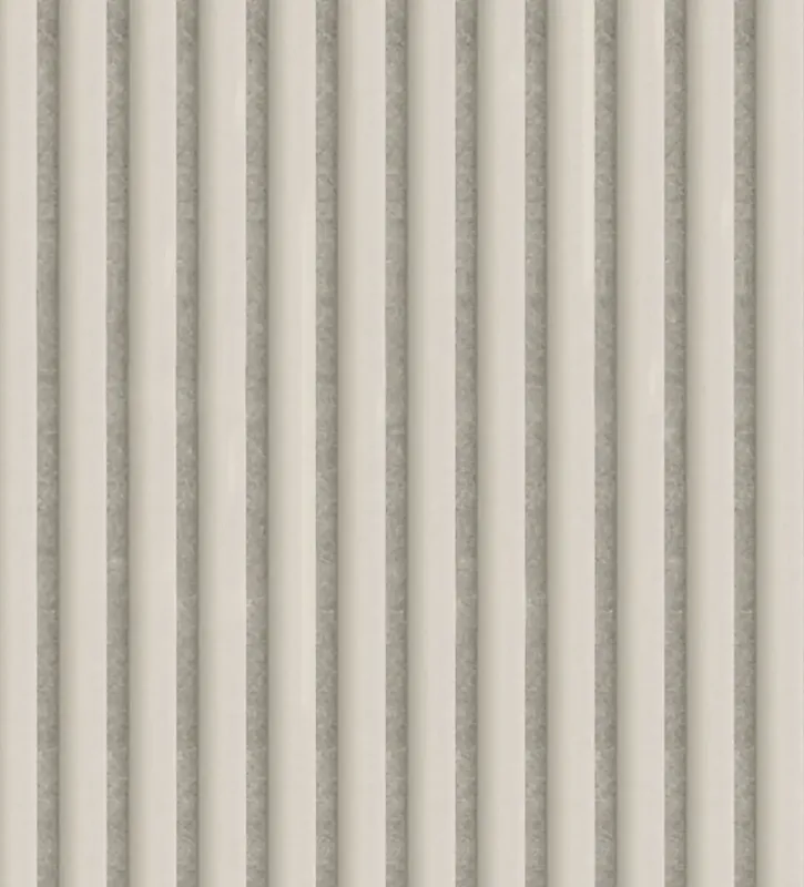 3D akoestisch wandpaneel Suede Beige 260×60 cm Populair