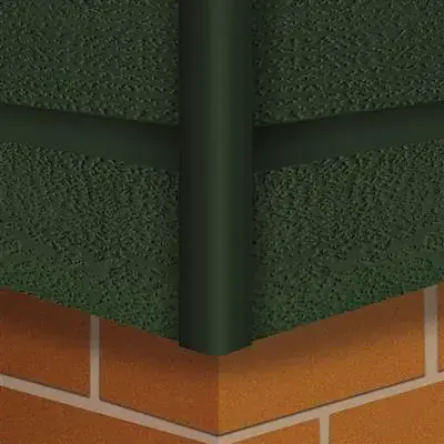 Vast hoekprofiel groen 40x40x3000 mm Goedkoop
