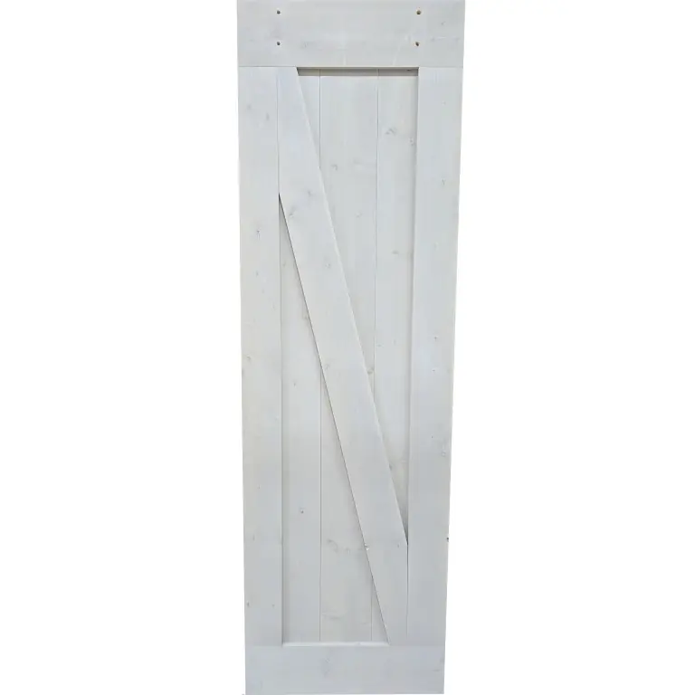 Schuifdeur Steigerhout Vintage Grijs 72×230 cm SD729 Tijdelijk Beschikbaar