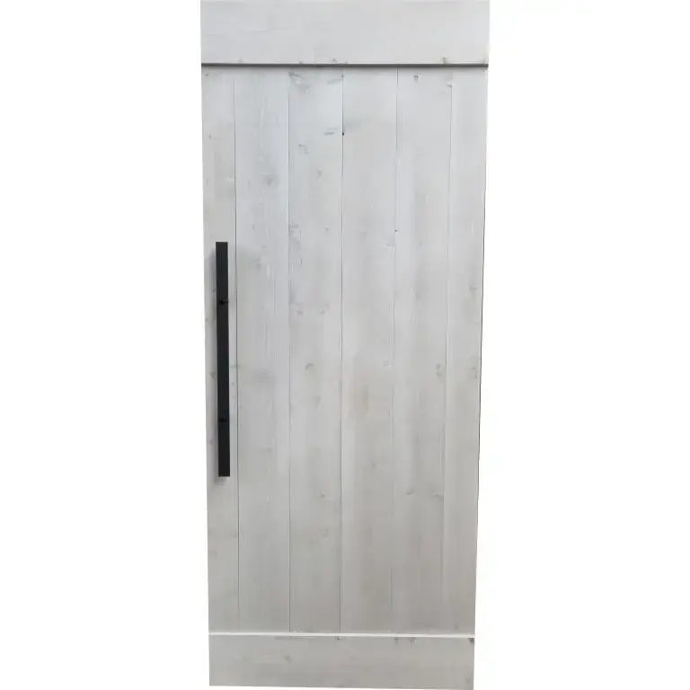 Schuifdeur Steigerhout Vintage Grijs 95×235 cm SD214 Goedkoop