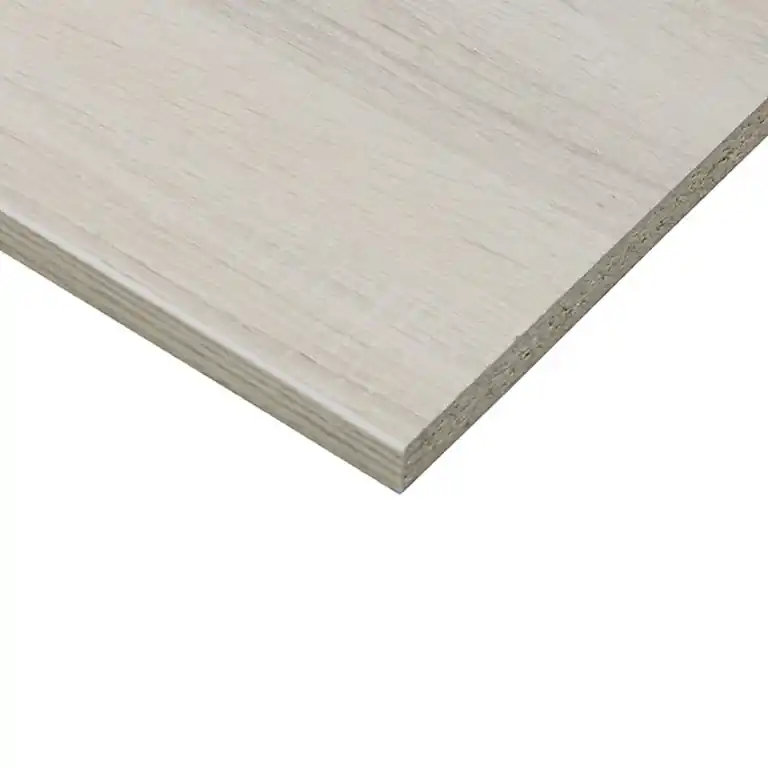 Meubelpaneel ABS Wit eiken 18 mm 30×240 cm Op = Op