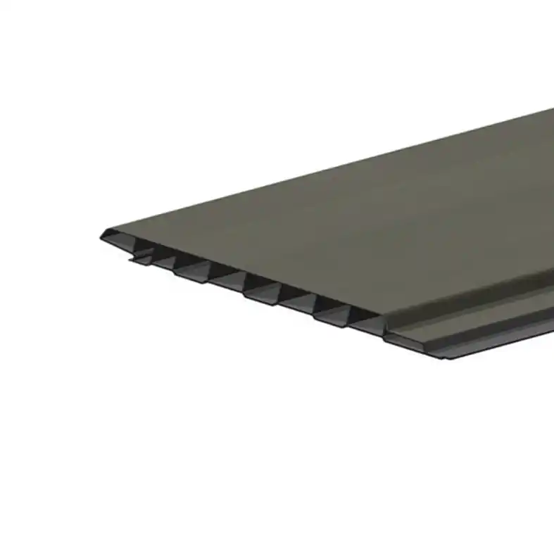 Alleen Vandaag HDM Outdoor PVC gevelbekleding Uni Quartz Grey 17×200 mm