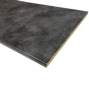 Aanrechtblad Concrete met waterkering 28 mm Shop Nu
