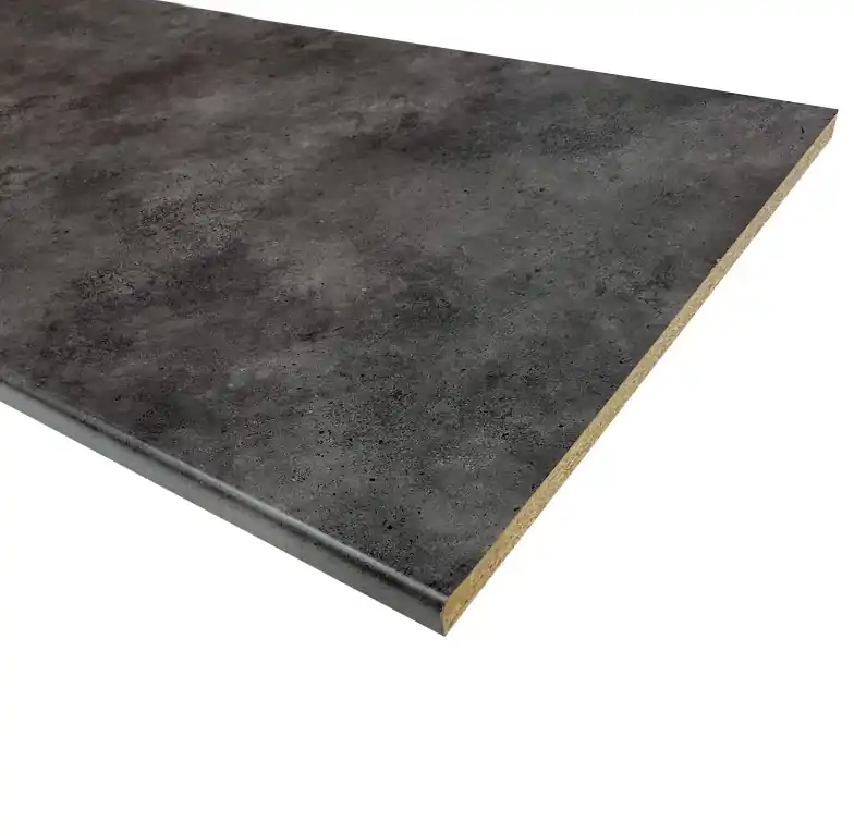Aanrechtblad Concrete met waterkering 28 mm Shop Nu