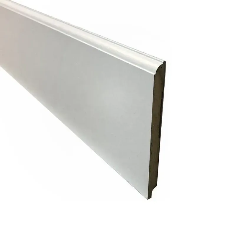 Nu Kopen MDF Plint Wit Kraal 9×120 mm 240 cm