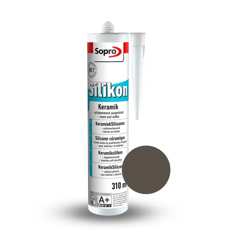 Sopro Keramiek Siliconenkit – Ebbenhout – 310 ML Seizoensaanbieding