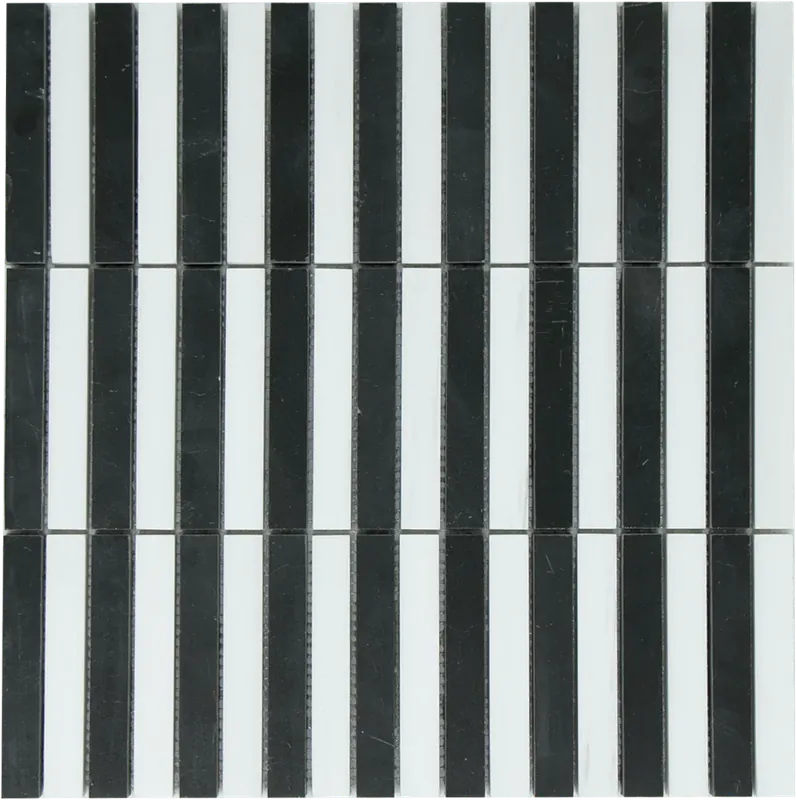 Mosaic Kitkat Stripe Black White Koop Vandaag