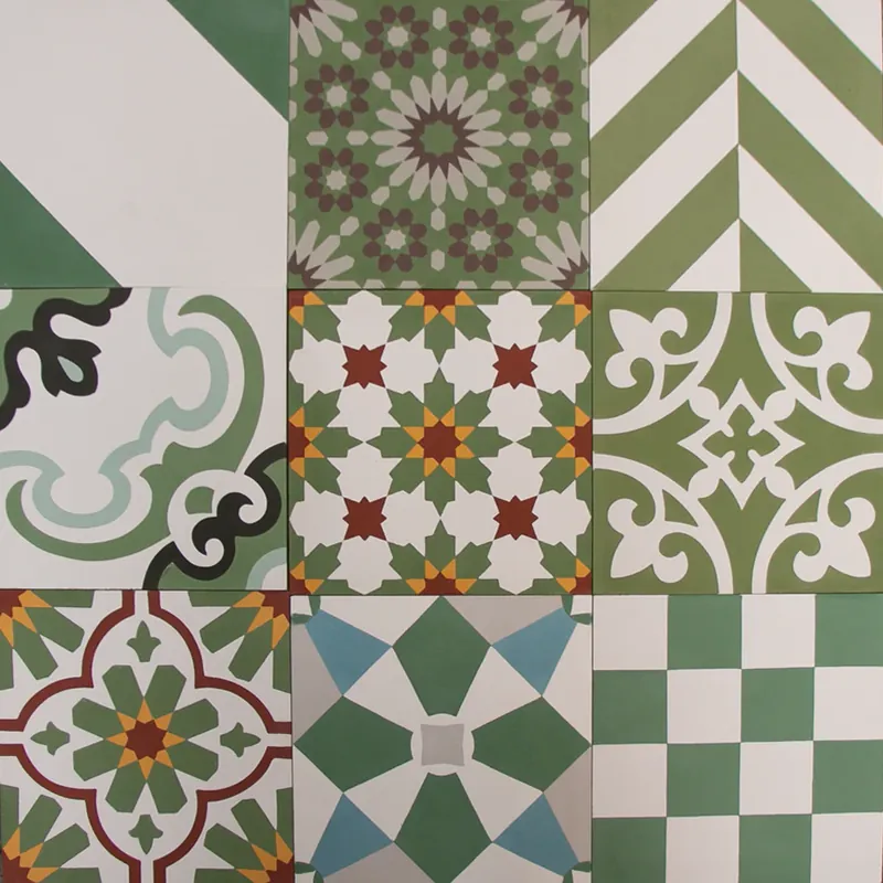 Speciale Aanbieding Patchwork Groen