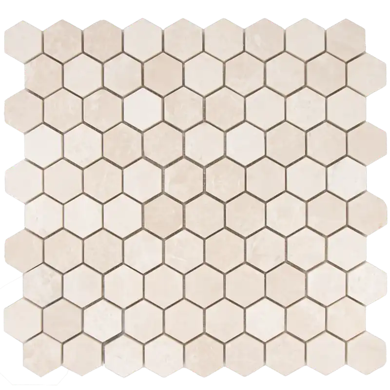 SAM Mosaic Hexagon Plain Bottocino Gereduceerde Prijs