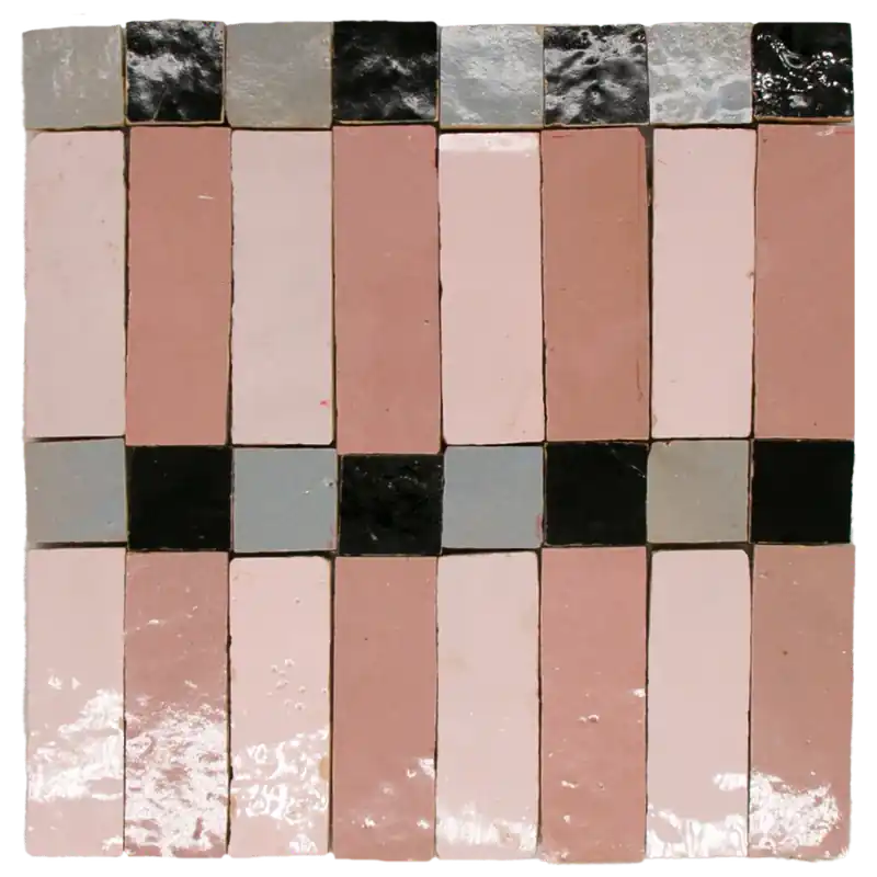 Direct Beschikbaar Zellige Metropole Rose Rose