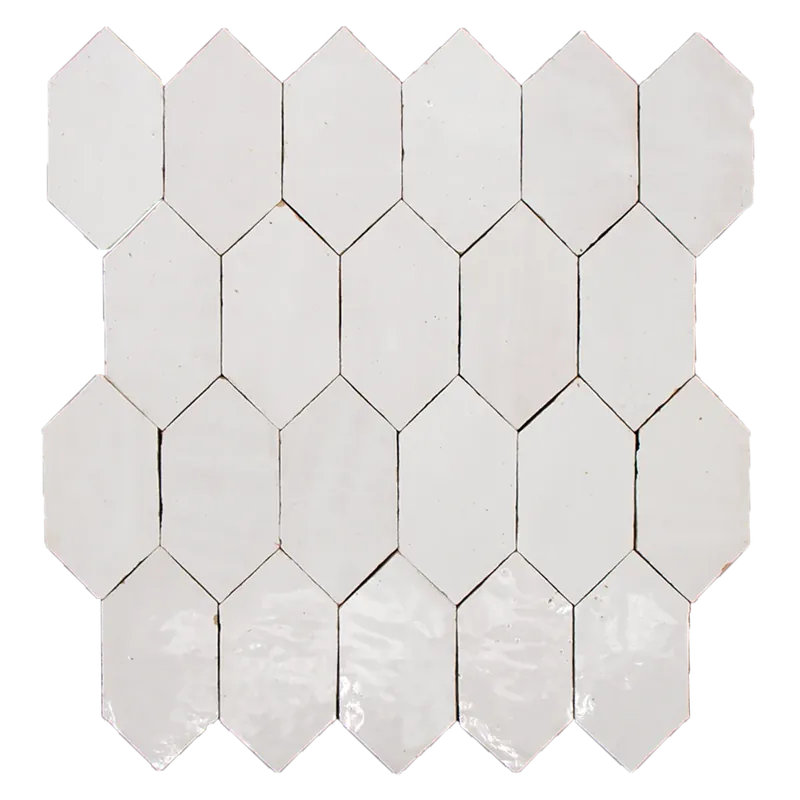 Uitverkoop Zellige Neige Blanc Archer